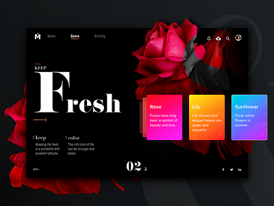 Keep fresh card color colour design discover fresh homepage keep share webpage