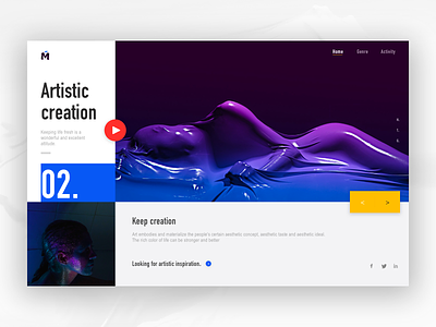 Inspiration acquisition button ui web 分享 应用 插图 样式 设计 颜色