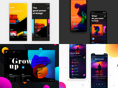 2018 ios11 iphone ui ux designer web 分享 发现 向量 应用 插图 样式 设计 颜色