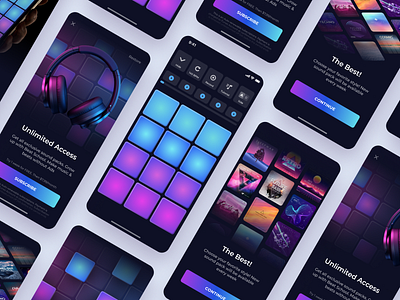 Beat Maker - Mobile app.