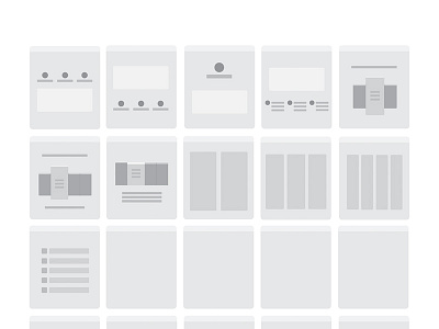 Sitemap UX Cards