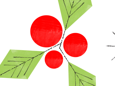 Xmas card dribbble