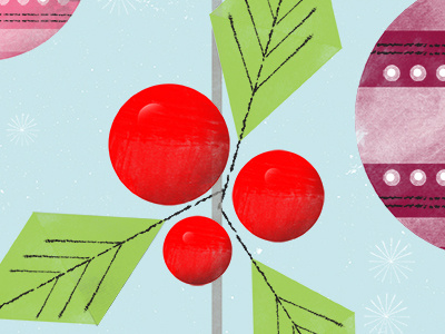 Xmas card dribbble 2