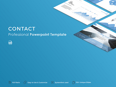 Contact Powerpoint Template