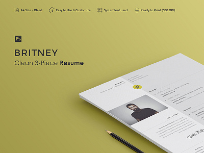 BRITNEY - Resume Template