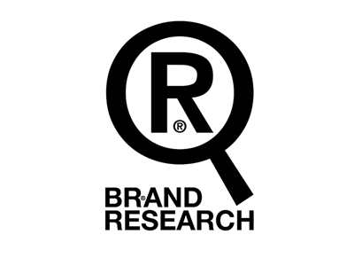 Brand Research brand english logo registered