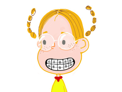 Thornberry braces cartoon character drawing eliza girl illustration thornberry