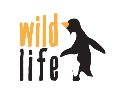 "Wildlife" Logo animal day 5 logo nature preservation penguin thirty logos challenge wildlife