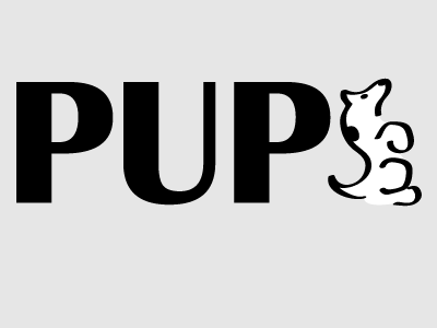 Pups Logo animals dog pets pups thirty logo challenge