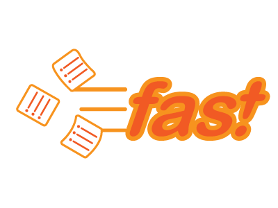 Fast Logo forms paper fast 17 day thirty logo challenge