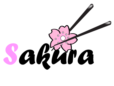 Sakura Logo day 18 sakura sushi thirty logo challenge