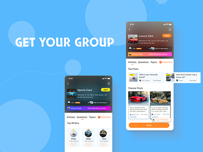 Car App app design ui ux