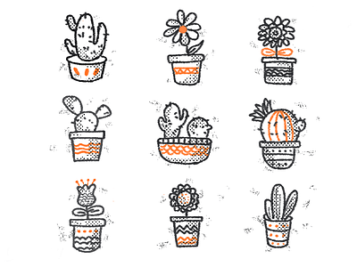 PLANTS doodle plants