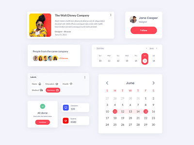 Components, Design system branding challenge colorfull components dailyui designsystem figma guide illustration mobile styleguide trending uidesign vector