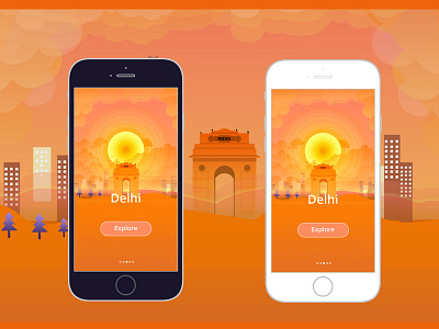 #Delhi #mockups #design