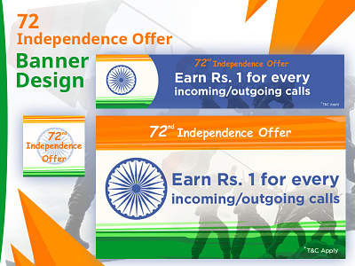 Independence Day Offers design screen