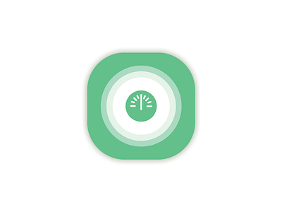 Meter Appicon design app colorfull design icon illustration logo mobile vector