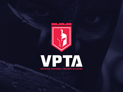 VPTA Fitness logo fitness fitness logo gym gym logo illustration knight logo logo personal trainer personal trainer logo pt pt logo sparta logo vpta warrior logo