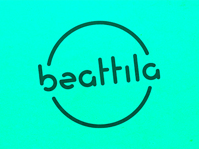 beattila beat dj logo music typography