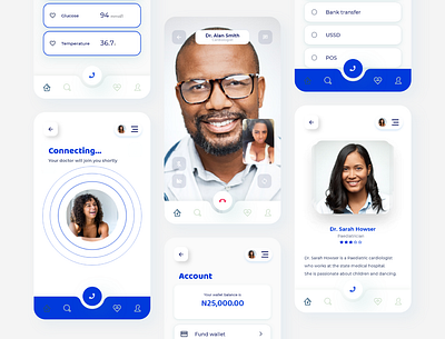 Telemedicine App UI app apple design health mobile telemedicine