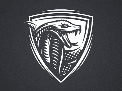 Snake animal cobra illustration logo serpent snake vector
