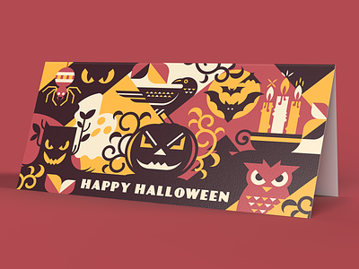 Happy Halloween Greeting Card