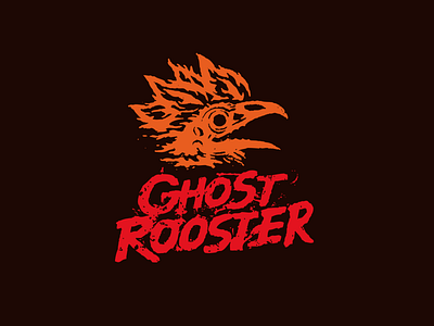 Ghost Rooster flame ghost rooster