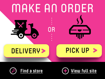 mobile - order section pink