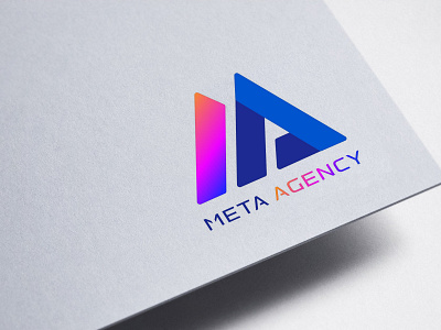 Meta agency business card mark