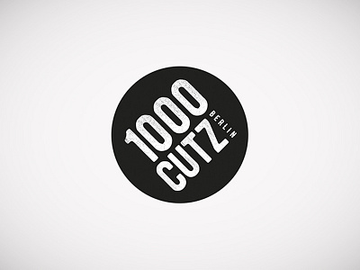 1000cutz logo design retro
