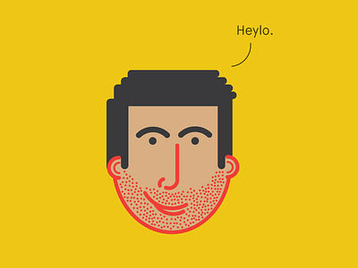 Heylo! debut self portrait