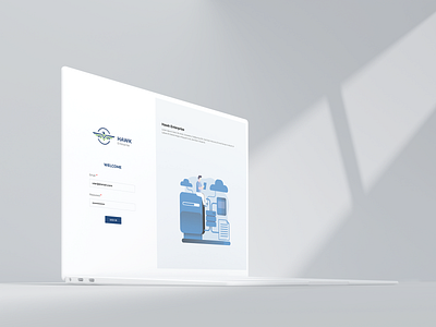 HAWK Enterprise Onboarding app branding design enterprise app enterprise ux login design login screen minimal minimal app onboarding screen product design ui ux vector web
