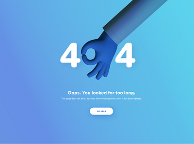 404 Page Design 3d 404 page illustration interface ui design webdesign