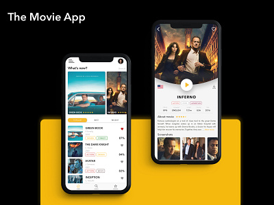 Second concept od Movie App