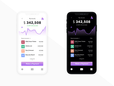 Money App Black&White edition