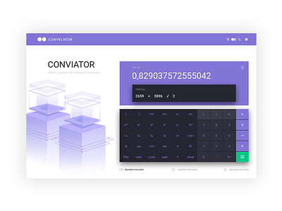 Conviator (online calculator & currency conversion)