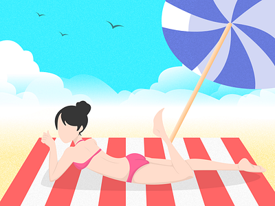 Beach02 illustration