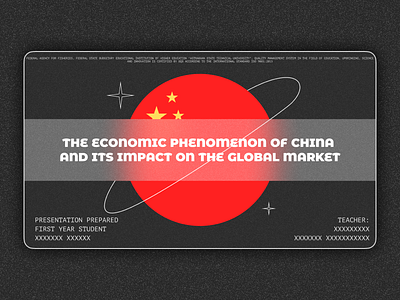 Title slide of presentation on China's economic miracle