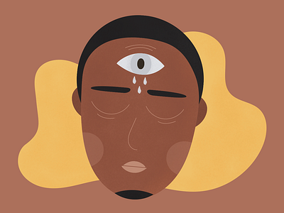 thousand eyes (an ode to trauma) brazil design graphic desgin illustration