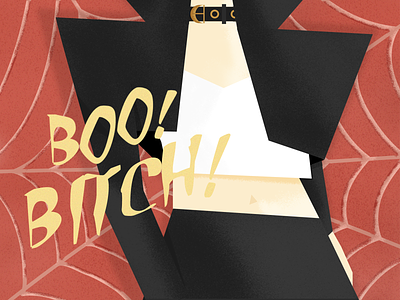 Boo! Bitch! Pt 1. brazil design grain graphic desgin halloween illustration kim petras music