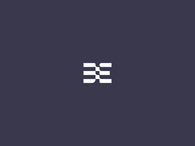 B + E Monogram b brand identity branding concept e identity logo logo design minimalist monogram