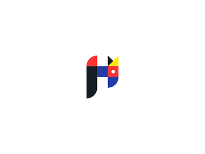 Herslf Logo black blue brand brand identity branding colorful design designer female freelancer icon identity logo logo design mark minimalist modern red woman yellow