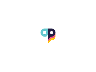 A+P - Logo Concept a ap brand identity branding colorful education icon identity internet logo mark minimalist multicolor p social media teacher youtube