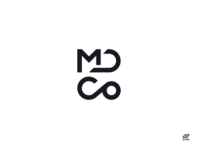 MD Co Lettermark brand branding c co d design fashion icon identity lettermark logo logo design m mark monogram o street wear wordmark