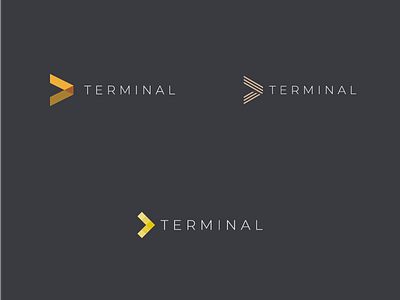 Terminal Global - Redesign brand identity branding command line cryptocurrency design developer gold icon identity logo logo design mark minimalist output technology terminal trading platform