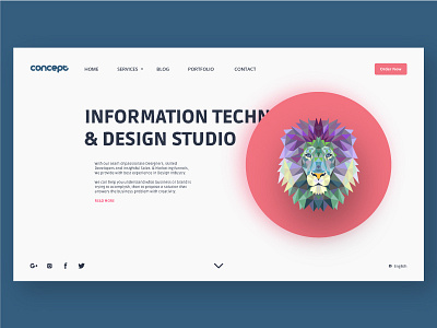Concept Studio Website Design Pc design trends ui web design