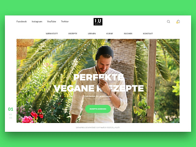 Vegan website redesign