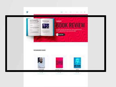 PewDiePie book review panding page design book bookreview e commerce landingpage pewdiepie ui uiux ux webdesign website
