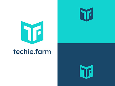 Techie Farm logo adobe branding design graphic design icon illustration illustrator logo typography vector