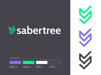 Sabertree - Brand Guide branding design simple style guide